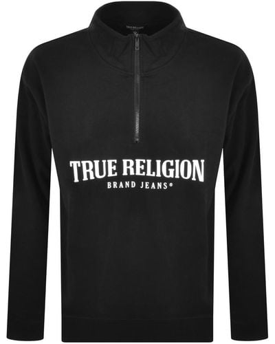 True Religion Relaxed Sweatshirt - Black