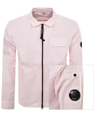 C.P. Company Cp Company Overshirt Jacket - Pink