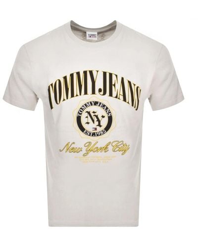 Tommy Hilfiger Logo T Shirt - White