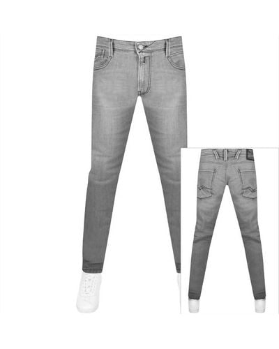 Replay Anbass Slim Fit Jeans - Grey
