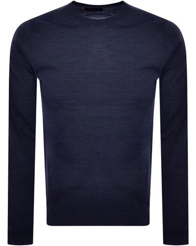 Oliver Sweeney Camber Knit Sweater - Blue