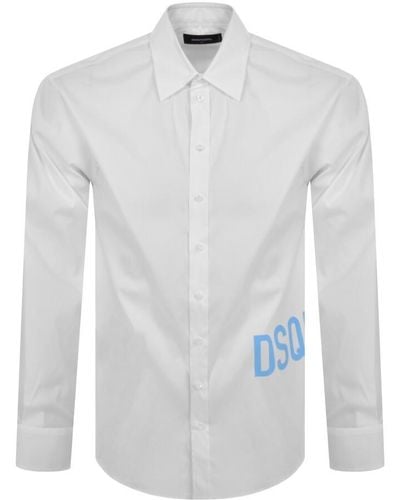 DSquared² Long Sleeve Shirt - White