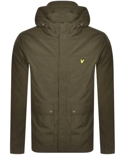 Lyle & Scott Hooded Jacket - Green