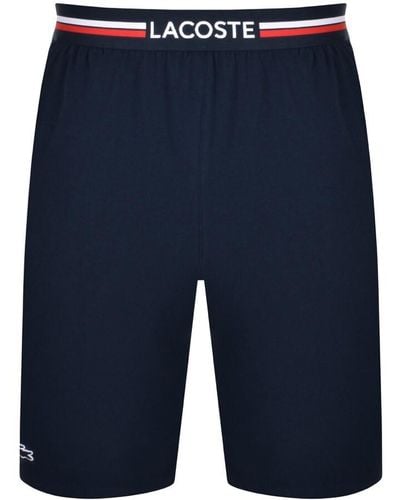 Lacoste Lounge Core Essentials Sweat Shorts - Blue