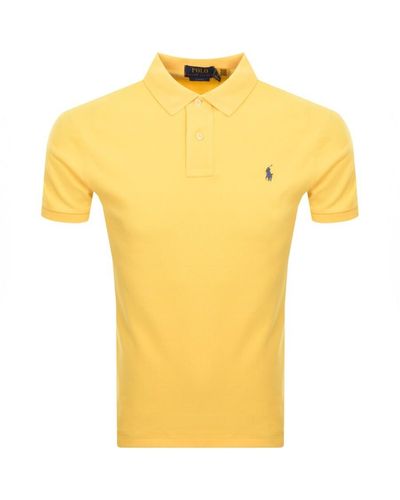 Yellow Polo shirts for Men | Lyst