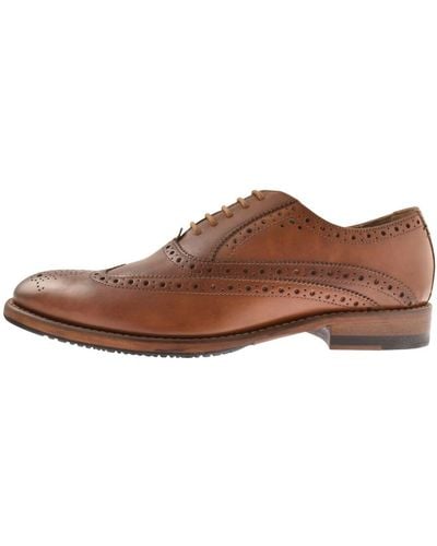 Oliver Sweeney Ledwell Brogue Shoes - Brown