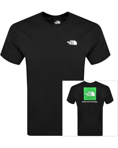 The North Face Red Box T Shirt - Black