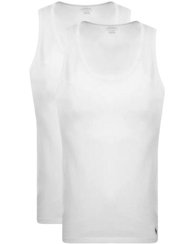 Ralph Lauren 2 Pack Vests - White
