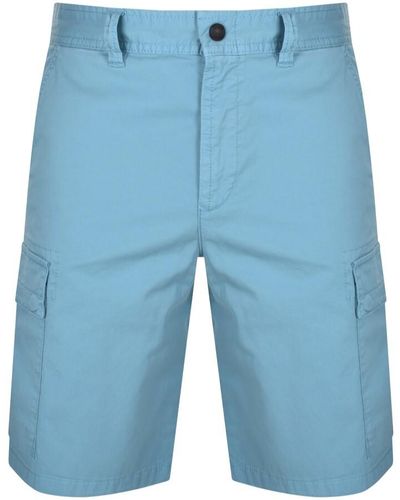 BOSS Boss Sisla Cargo Shorts - Blue