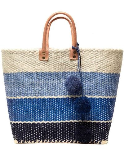 Striped Canvas Bag - Sol Mar Restaurant & Marisqueira