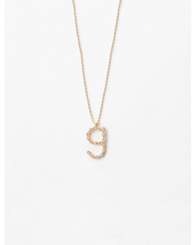 Maje clearance letter necklace