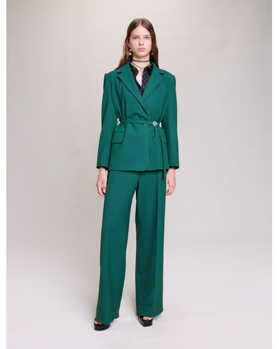 Maje Suit Jacket - Green