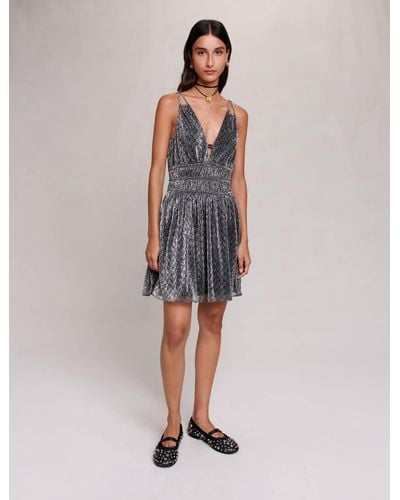 Short on sale silver dresses