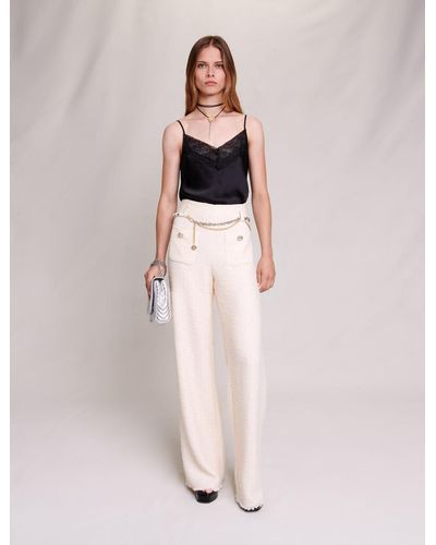 Maje Pants for Women, Online Sale up to 77% off