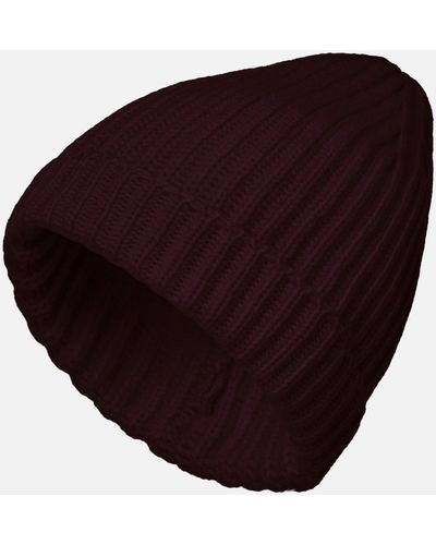 Malo Cashmere Hat - Purple