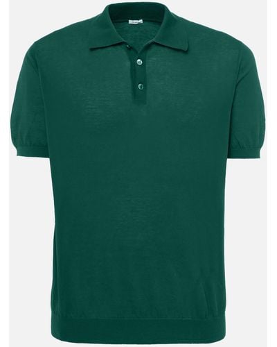 Malo Makò Cotton Polo Shirt - Green