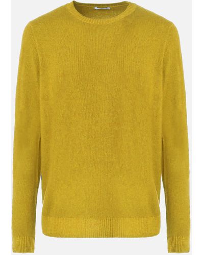 Malo Crewneck Sweater - Yellow