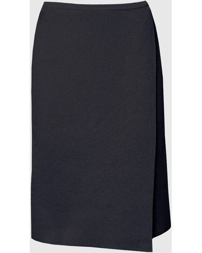 Malo Cashmere Skirt - Blue