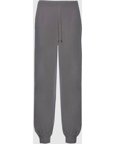 Malo Cotton Pants - Gray