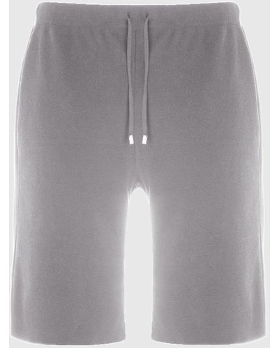 Malo Cotton Bermuda Shorts - Gray