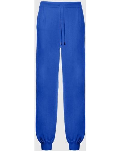 Malo Cotton Pants - Blue