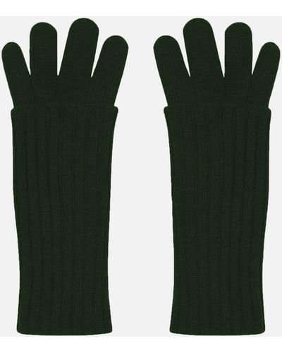 Malo Cashmere Gloves - Green