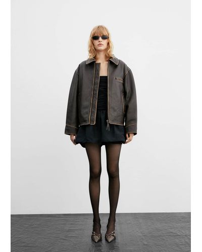 Mango Leather jackets for Women | Online Sale up to 30% off | Lyst UK