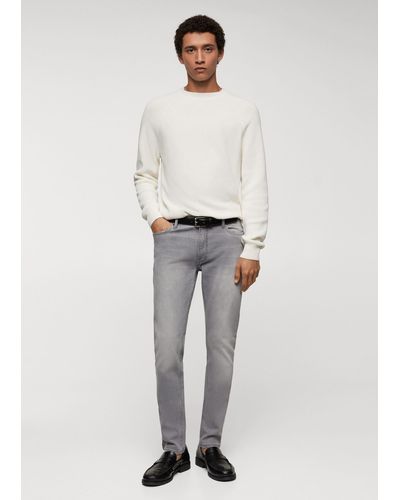 Mango Jude Skinny-fit Jeans Denim - White