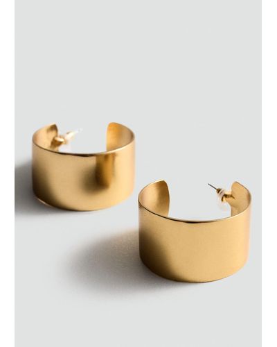 Mango Earrings - Metallic