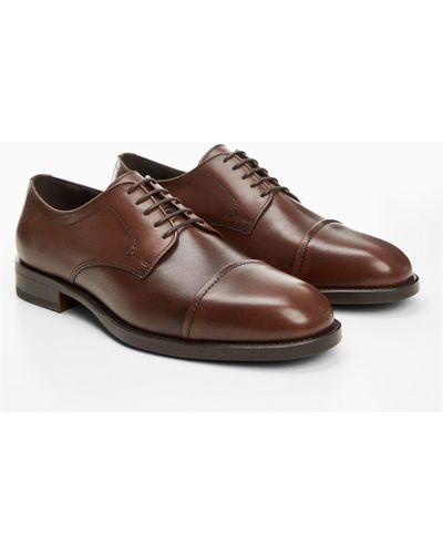 Mango Suit Shoes - Brown