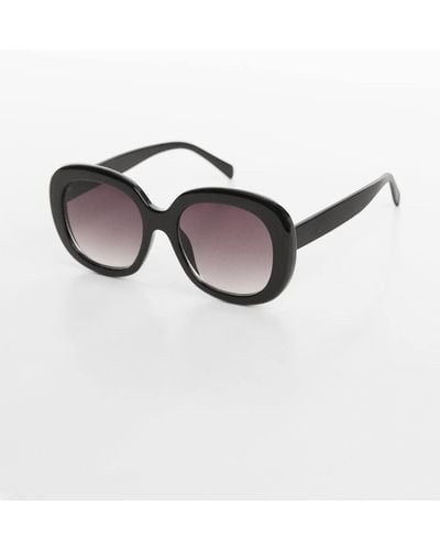 Mango Maxi-frame Sunglasses - Black