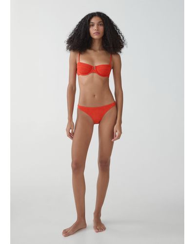 Mango Underwi Bikini Top - Red