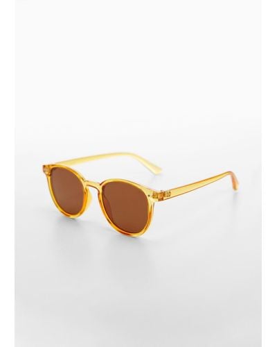 Mango Polarised Sunglasses - White