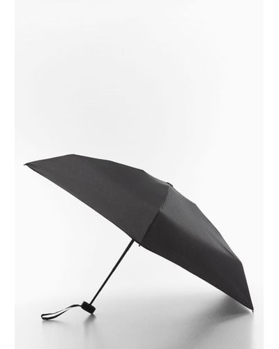 Mango Mini Folding Umbrella - Black