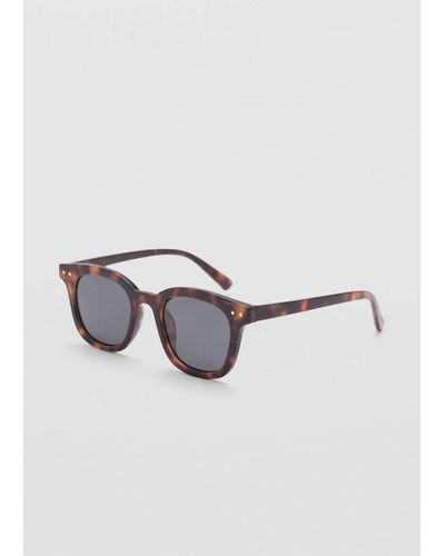 Mango Polarised Sunglasses - Brown