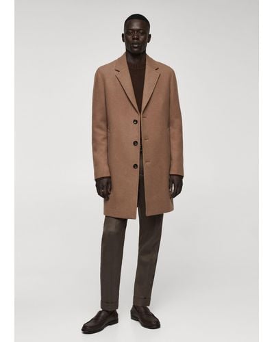Lightweight wool cheap coat