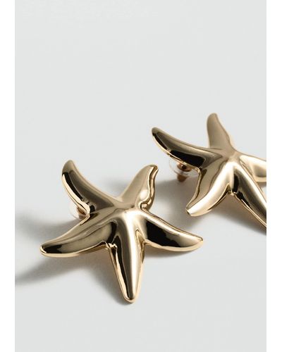 Mango Stars Earrings - Metallic