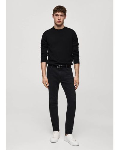 Mango Jude Skinny-fit Jeans Black