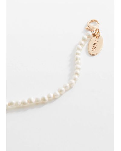 Mango Pearl Necklace - White