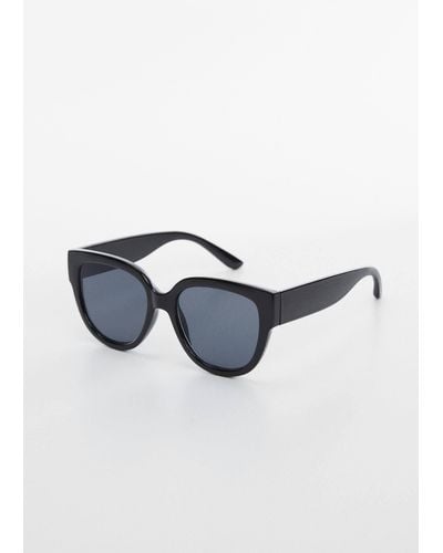 Mango Retro Style Sunglasses - Blue