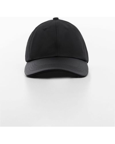 Mango Soft Visor Cap - Black