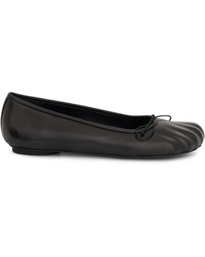 Balenciaga Fetish Pump Flat Sandals, , 100% Leather - Black