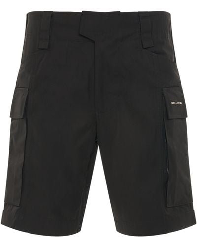 1017 ALYX 9SM Tactical Shorts, , 100% Polyester - Black