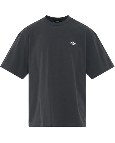 we11done Wapen Logo T-Shirt, , 100% Cotton, Size: Medium - Black