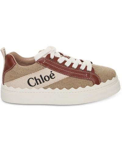 Chloé Lauren Sneakers, /, 100% Calf Leather - Multicolor