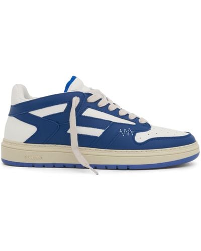 Represent Reptor Low Sneakers, /Flat, 100% Leather - Blue