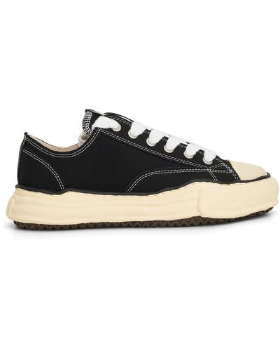 Maison Mihara Yasuhiro Peterson Og Vintage Low Top Sneakers, /, 100% Cotton - Black