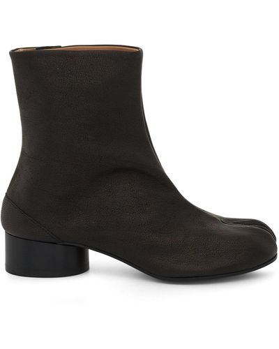 Maison Margiela Tabi Ankle 3Cm Boots, , 100% Leather - Black