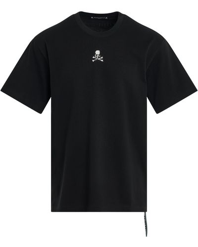 Mastermind Japan Loopwheel T-Shirt, Short Sleeves, , 100% Cotton, Size: Large - Black