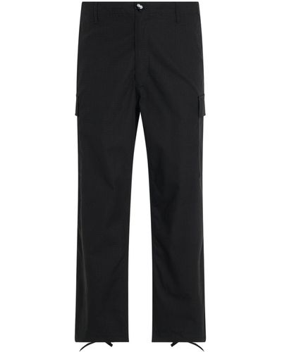 KENZO 'Cargo Workwear Trousers, , 100% Cotton, Size: Small - Black